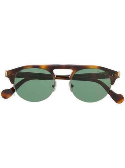 Moncler Eyewear солнцезащитные очки в круглой оправе ML0071