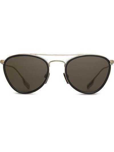 Burberry Eyewear солнцезащитные очки-авиаторы 4080308