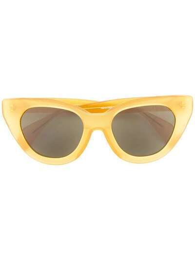 Oscar de la Renta солнцезащитные очки 'Holly Audrey' в оправе 'кошачий глаз'