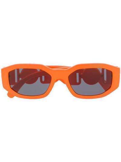 Versace Eyewear солнцезащитные очки в овальной оправе 0VE436153208753