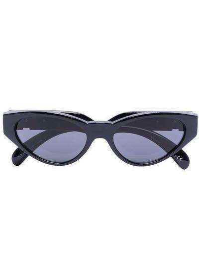 Versace Eyewear солнцезащитные очки в оправе 'кошачий глаз' с затемненными линзами 0VE4373