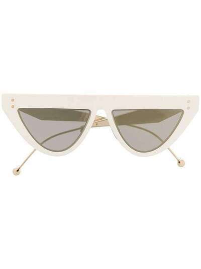 Fendi Eyewear солнцезащитные очки в оправе 'кошачий глаз' FF0371S