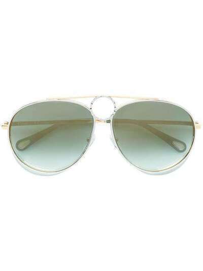 Chloé Eyewear солнцезащитные очки-авиаторы CHLSCE14482761