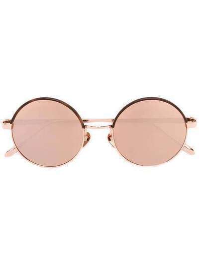Linda Farrow солнцезащитные очки в круглой оправе LFL583