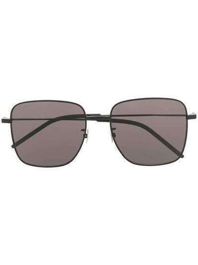 Saint Laurent Eyewear солнцезащитные очки в квадратной оправе 587258Y9902