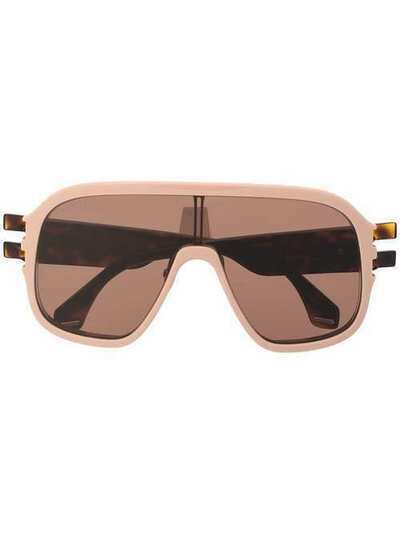 Gucci Eyewear солнцезащитные очки-маска GG0663S002