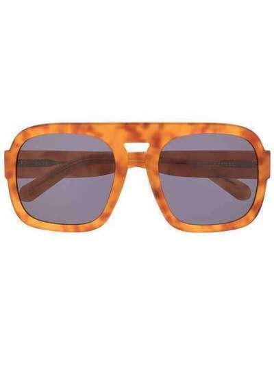 Karen Walker солнцезащитные очки-авиаторы Gion KWM1921943