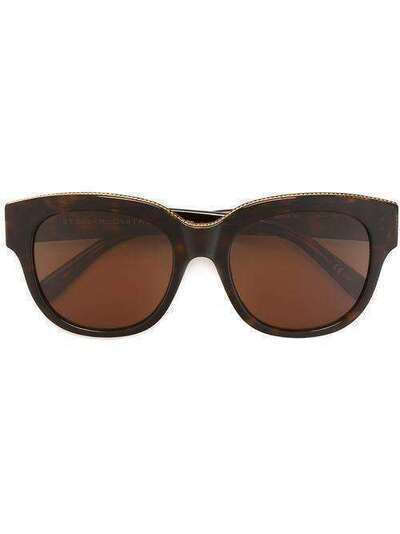 Stella McCartney Eyewear солнцезащитные очки с круглой оправой SC0007S