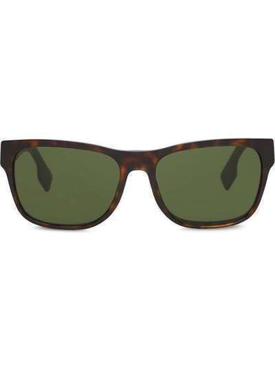 Burberry солнцезащитные очки в квадратной оправе 4081190