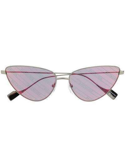 Balenciaga Eyewear солнцезащитные очки в оправе 'кошачий глаз' BB0086S