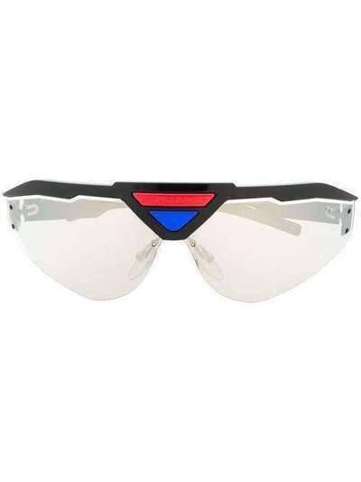 Prada Eyewear солнцезащитные очки-авиаторы 0PR69VS