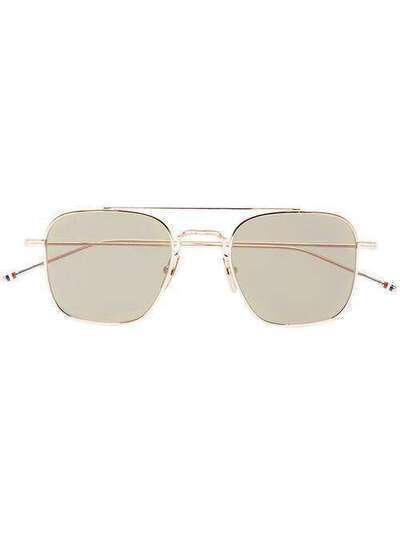 Thom Browne Eyewear зеркальные солнцезащитные очки TBS9075001