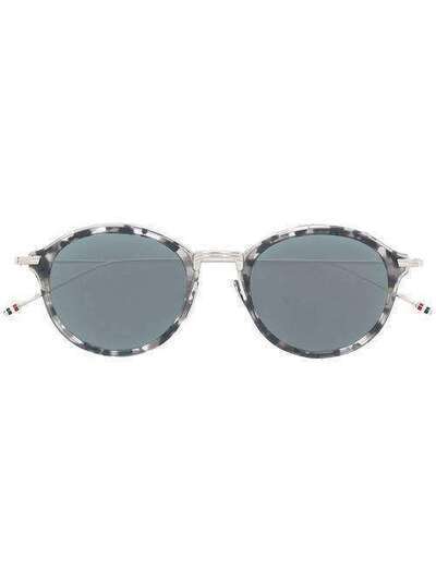 Thom Browne Eyewear солнцезащитные очки с круглой оправой TBS9084903