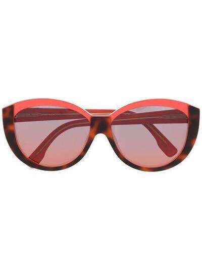 Fendi Eyewear солнцезащитные очки в круглой оправе FS5261