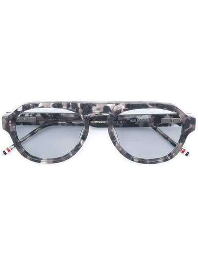 Thom Browne Eyewear солнцезащитные очки с затемненными стеклами TBS416