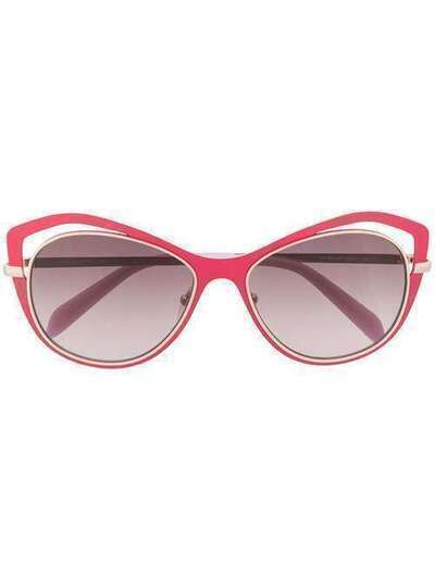 Emilio Pucci солнцезащитные очки в оправе 'бабочка' и эффектом градиента EP0130