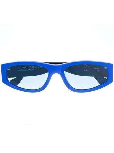 Retrosuperfuture солнцезащитные очки в прямоугольной оправе BJQ