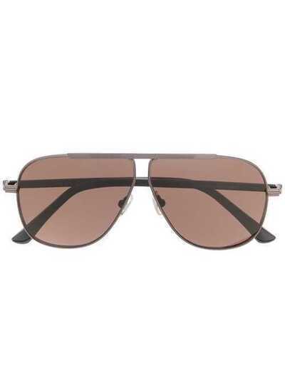 Jimmy Choo Eyewear солнцезащитные очки-авиаторы Ewan 201727R8061SP