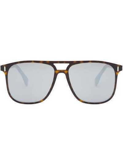 Fendi Eyewear солнцезащитные очки в массивной оправе FOG530V1P