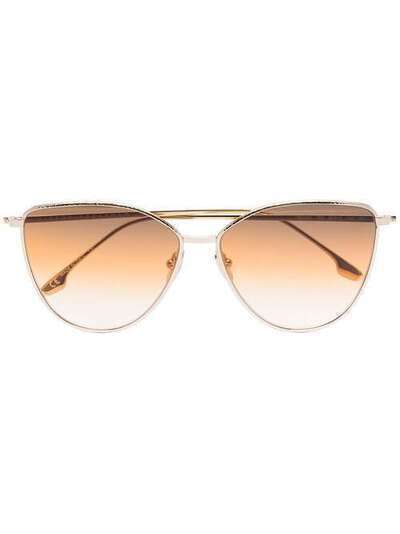 Victoria Beckham Eyewear солнцезащитные очки в оправе 'кошачий глаз' 43245VB209S