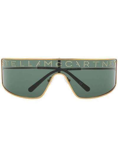Stella McCartney Eyewear солнцезащитные очки с заклепками SC0196S