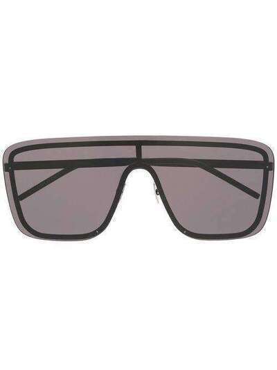 Saint Laurent Eyewear солнцезащитные очки-маска SL364 610923Y9902