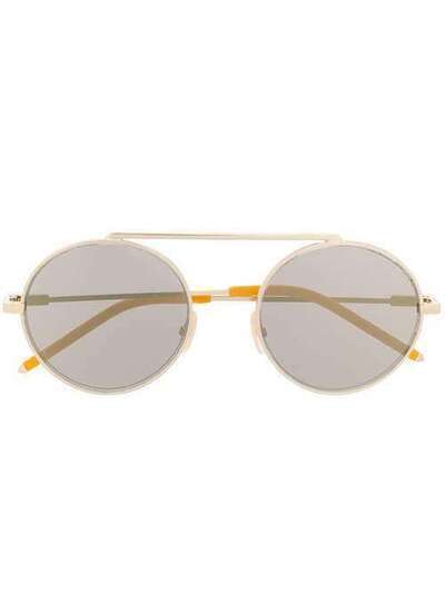 Fendi Eyewear солнцезащитные очки в круглой оправе FFM0025S54J5GUE