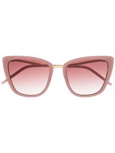 Karl Lagerfeld солнцезащитные очки в оправе 'кошачий глаз' KL06004S132