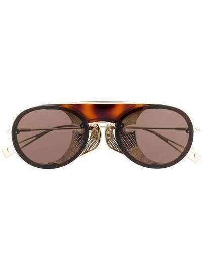 Max Mara солнцезащитные очки-авиаторы MMBRIESEIS