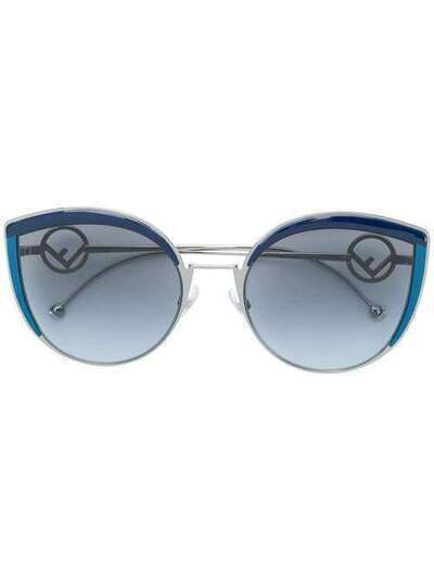 Fendi Eyewear солнцезащитные очки 'F is Fendi' FFS0290PJP58