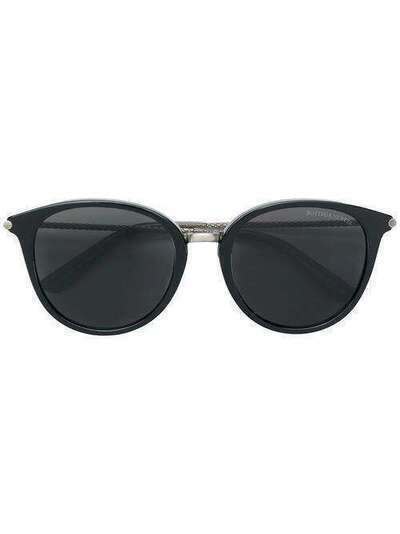 Bottega Veneta Eyewear круглые солнцезащитные очки с затемненными линзами 521029V2331