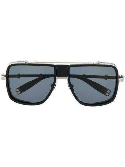 BALMAIN EYEWEAR солнцезащитные очки с шорами BPS104B