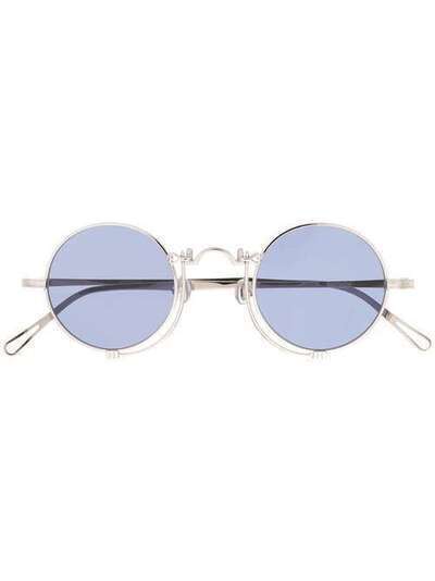 Matsuda солнцезащитные очки в круглой оправе 10601HPWSG