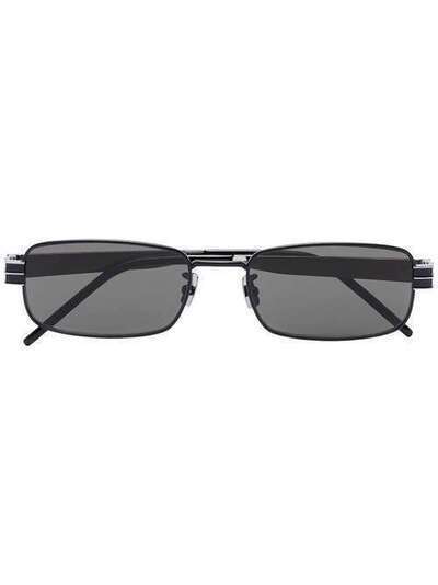 Saint Laurent Eyewear солнцезащитные очки в узкой оправе SLM49001
