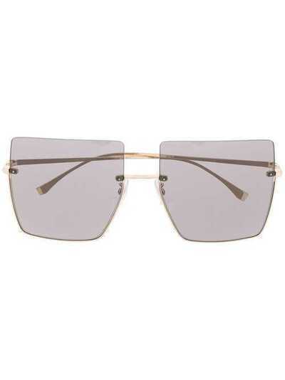 Fendi Eyewear солнцезащитные очки с затемненными линзами FF0401S