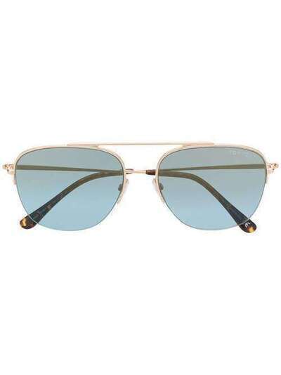 Tom Ford Eyewear "солнцезащитные очки в оправе ""авиатор""" TF0667