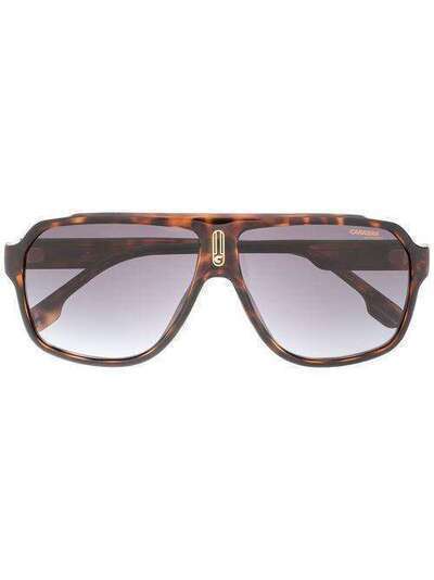 Carrera солнцезащитные очки-авиаторы черепаховой расцветки 202712086629O