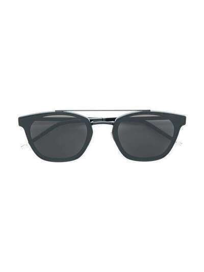 Saint Laurent Eyewear солнцезащитные очки-авиаторы в квадратной оправе SL28METAL