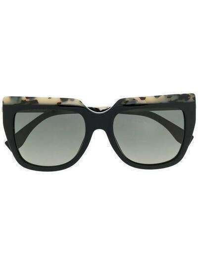 Fendi Eyewear солнцезащитные очки FF0087S в квадратной оправе FF0087S
