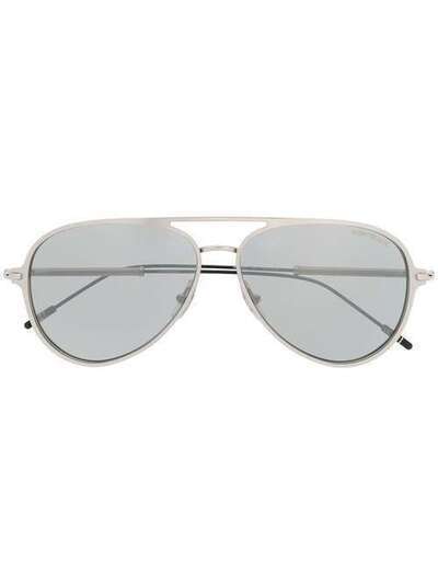 Montblanc солнцезащитные очки-авиаторы MB0059S