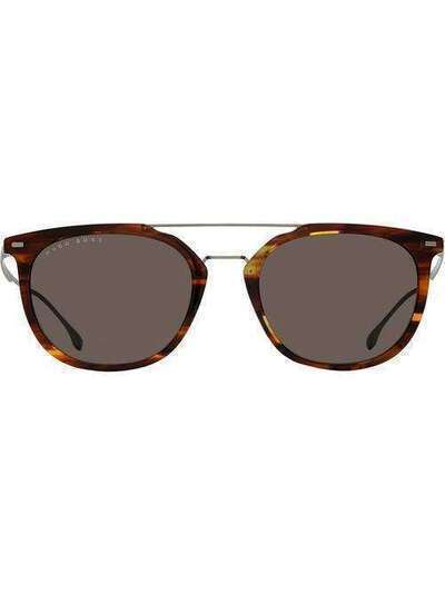BOSS солнцезащитные очки-авиаторы 201334EX458IR