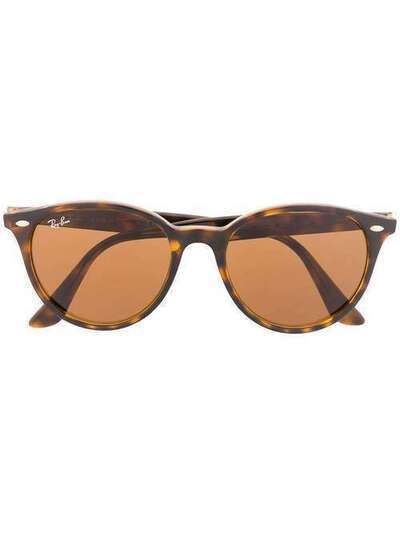Ray-Ban солнцезащитные очки в оправе черепаховой расцветки 0RB43057107353