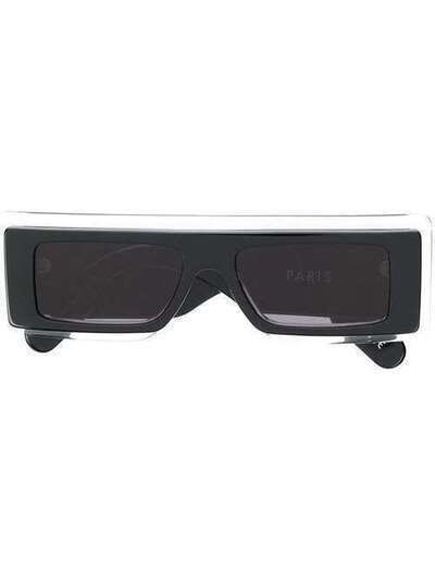 Kenzo солнцезащитные очки в прямоугольной оправе KZ40025I
