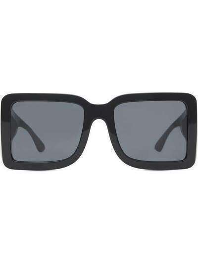Burberry Eyewear солнцезащитные очки в квадратной оправе 4081125