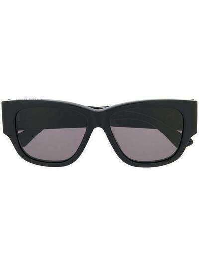 Bottega Veneta Eyewear массивные солнцезащитные очки 590258V2330