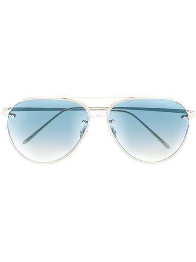 Linda Farrow солнцезащитные очки-авиаторы LFL950C2SUN