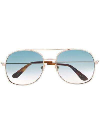 Tom Ford Eyewear FT0758 square-frame sunglasses TF758