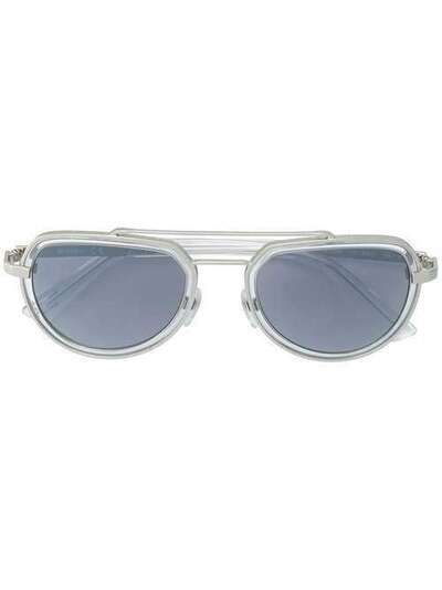 Diesel солнцезащитные очки-авиаторы DL02665317C