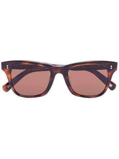 Chimi солнцезащитные очки в квадратной оправе TORTOISE004BLACK