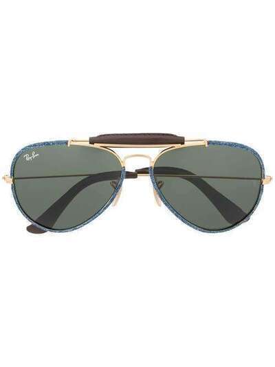 Ray-Ban солнцезащитные очки-авианторы Outdoorsman Craft 0RB3422